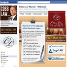 facebook page cobb law