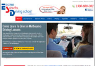 Eastern Driving School Small Business website