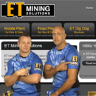 ET Mining web presenter