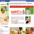 facebook page Nutrifood