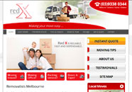 Redx Small Business website