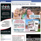 Think Advantage facebook fan page