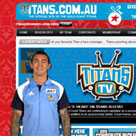 Gold Coast Titans web presenter