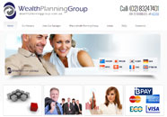 Wealth Planning Group Small Business website